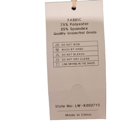 Women Flare Yoga Pant Crossover Waist/Pockets/Split Leg Size 2XL Green - Picture 5 of 8